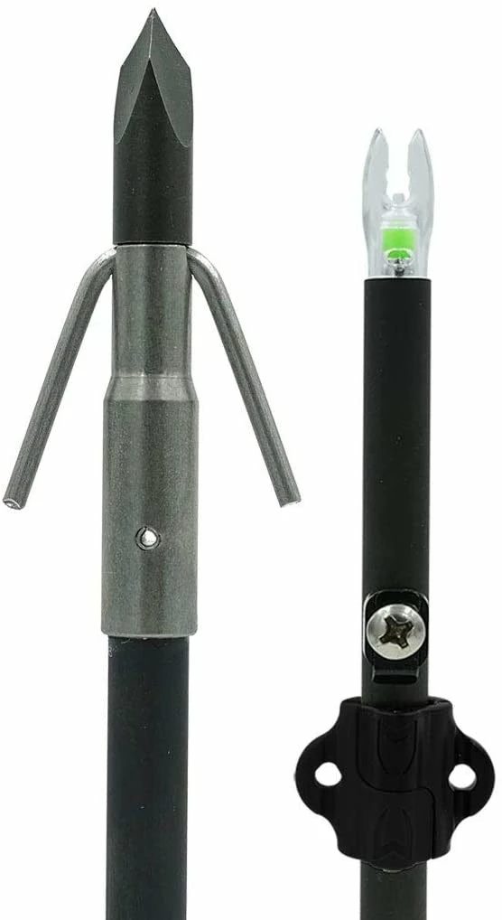 Domka Outdoors Muzzy GAR Point Lighted Carbon Bowfishing Arrow 1 Domka Outdoors Muzzy GAR Point Lighted Carbon Bowfishing Arrow