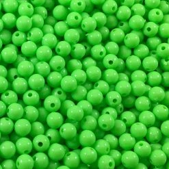Domka Outdoors Opaque Lime Beads