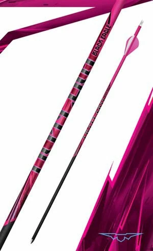 Black Eagle Arrows Outlaw Pink Fletched Hunting Arrow 1 Black Eagle Arrows Outlaw Pink Fletched Hunting Arrow