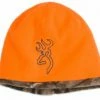 Kinsey's Apparel Browning All Season Reversible Beanie Realtree Xtra/Blaze Orange