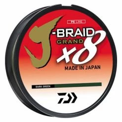 Sports Specialist Fishing Line Daiwa J-Braid Grand X8 Dark Green Braided Line