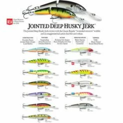 Sports Specialists Rapala Jointed Deep Husky Jerk