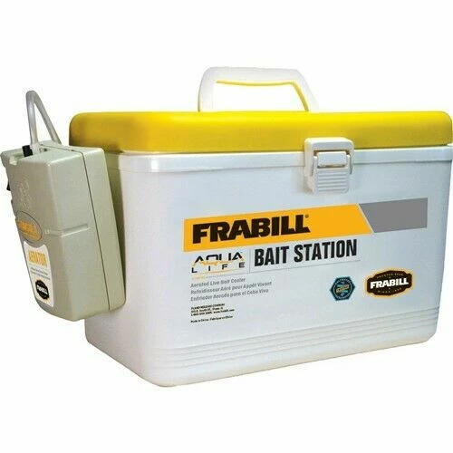 Plano Tackle Boxes/Bait Storage Frabill Bait Box With Aerator - 8 Quart - 14042 1 Plano Tackle Boxes/Bait Storage Frabill Bait Box With Aerator - 8 Quart - 14042